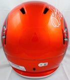 Mike Alstott Signed TB Buccaneers F/S Flash Speed Helmet w/SB Champs-BAWHologram