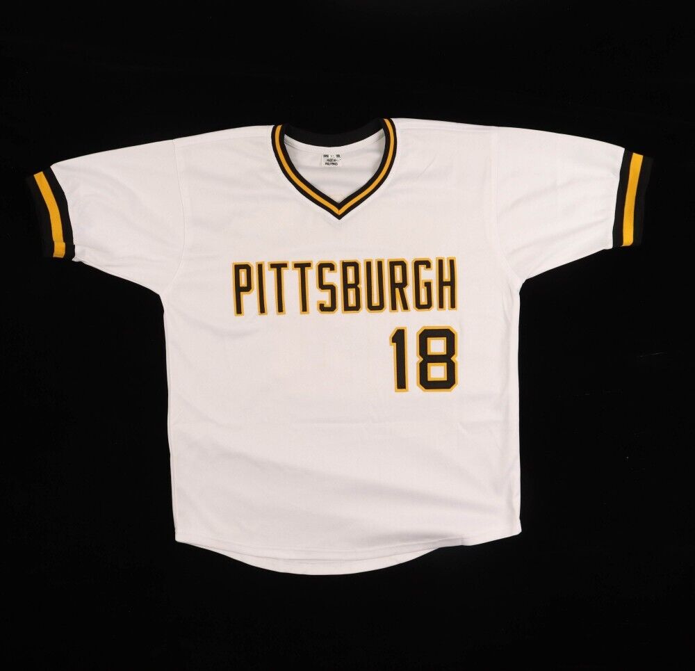 Andy Van Slyke Signed Pittsburgh Pirates Jersey (JSA) 3xAll Star Outfi –  Super Sports Center