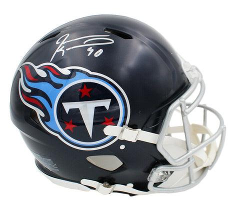 Jevon Kearse Signed Tennessee Titans Speed Authentic NFL Helmet