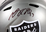 Davante Adams Signed Las Vegas Raiders F/S Flash Speed Helmet-Beckett W Hologram