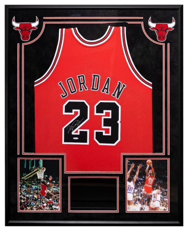 Michael Jordan Signed Authentic North Carolina Tar Heels Jersey JSA COA