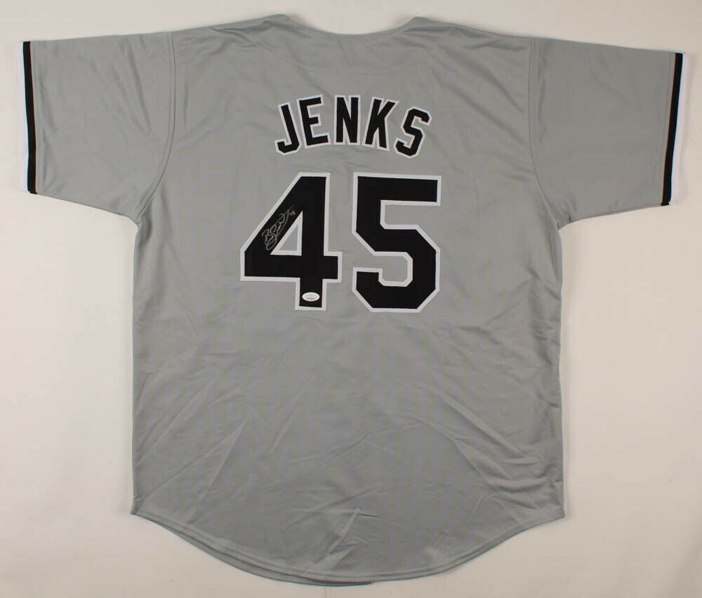 Bobby Jenks Signed Chicago White Sox Jersey (JSA COA) 2005 World Serie –  Super Sports Center