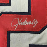Autographed/Signed JOHN SMOLTZ Atlanta Grey Baseball Jersey JSA COA Auto