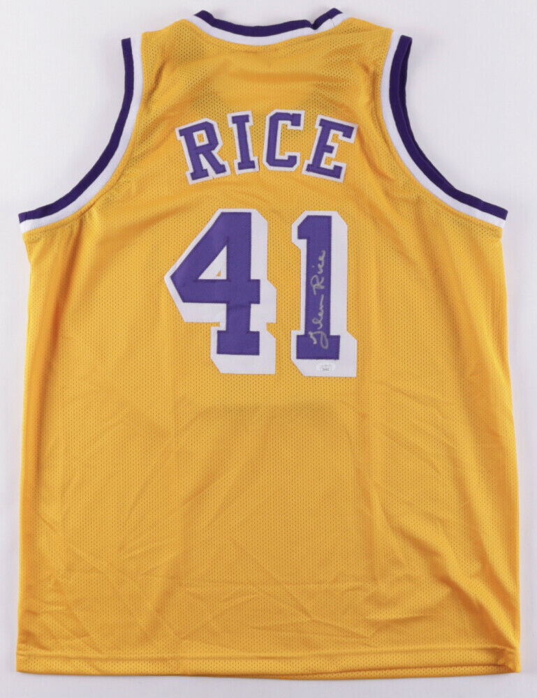 Glen Rice Signed Los Angeles Lakers G-Money Jersey (JSA COA) Yellow Ho –  Super Sports Center