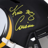Kirk Cousins Minnesota Vikings Autographed Riddell AMP Speed Replica Helmet