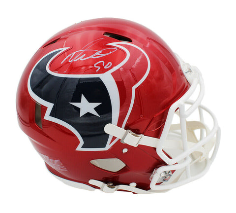 Mario Williams Signed Houston Texans Speed Authentic Flash NFL Helmet