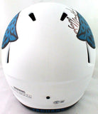 Laviska Shenault Autographed Jaguars Lunar Speed F/S Helmet- Beckett W *Black