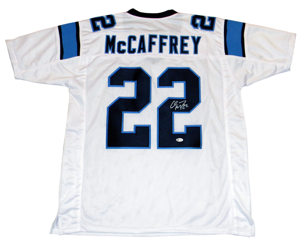 mccaffrey jersey white