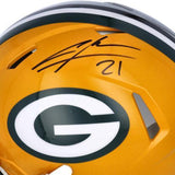 Charles Woodson Raiders/Packers Signed Half/Half Helmet w/HOF 21 Packers Side