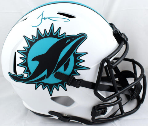Tyreek Hill Autographed Miami Dolphins F/S Lunar Speed Helmet-Beckett W Hologram