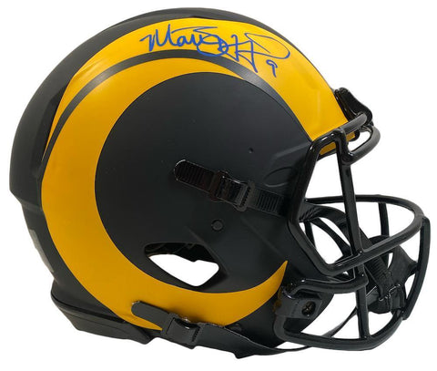 MATTHEW STAFFORD Autographed Rams Eclipse Authentic Speed Helmet FANATICS