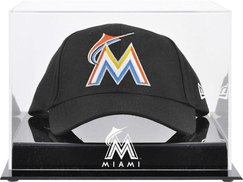Miami Marlins Acrylic Cap Logo Display Case - Fanatics