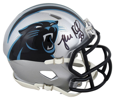 Panthers Luke Kuechly Authentic Signed Speed Mini Helmet BAS Witnessed