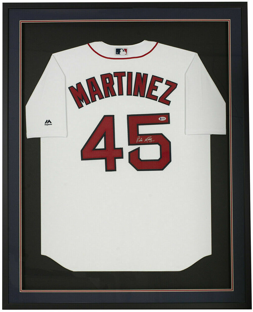 Pedro Martinez Signed Framed Boston Red Sox Majestic Jersey BAS – Super  Sports Center