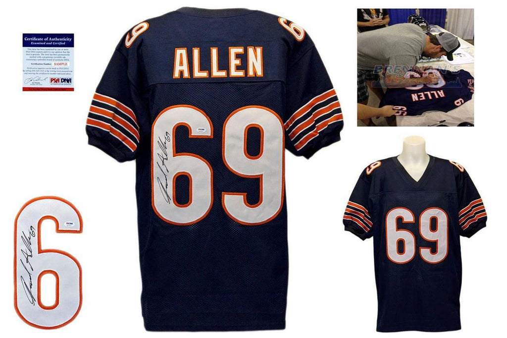 Jared Allen Signed Jersey - PSA DNA - Chicago Bears Autographed