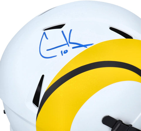 Cooper Kupp Rams Signed Riddell Lunar Eclipse Alternate Speed Helmet