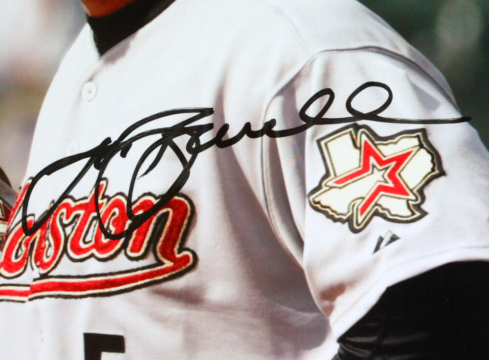Autographed Houston Astros Craig Biggio and Jeff Bagwell Fanatics Authentic  Baseball with Killer B's Inscription