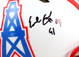 Earl Campbell Signed Oilers F/S 81-96 TB Speed Authentic Helmet w/HOF-JSA W
