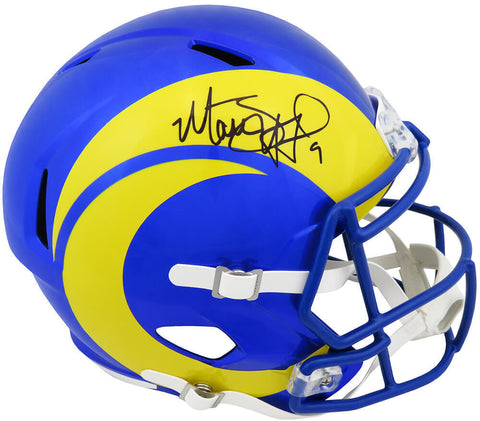 Matthew Stafford Signed LA Rams Riddell Full Size Speed Replica Helmet -Fanatics