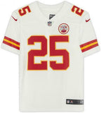 FRMD Clyde Edwards-Helaire Kansas City Chiefs Signed White Nike Limited Jersey