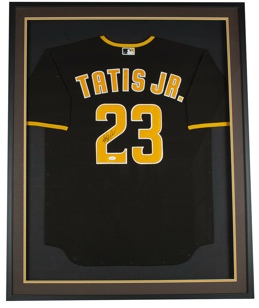 Fernando Tatis Jr Signed Framed Black Nike San Diego Padres Baseball J –  Super Sports Center