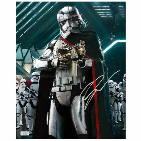 Gwendoline Christie Autographed Star Wars The Force Awakens Phasma 8x10 Photo B