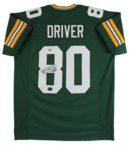 Donald Driver Authentic Signed Green Pro Style Jersey Autographed BAS Witnessed