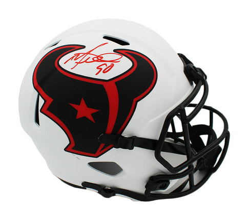 Mario Williams Signed Houston Texans Speed Full Size Lunar NFL Helmet