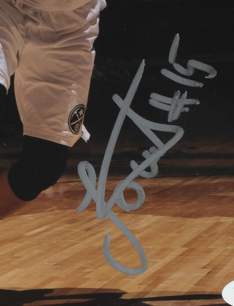 Autographed/Signed Nikola Jokic Denver Dark Blue Basketball Jersey JSA COA