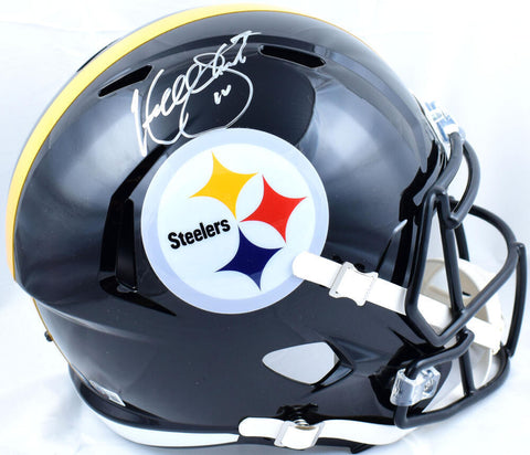 Kordell Stewart Autographed Steelers F/S Speed Helmet - Beckett W Hologram