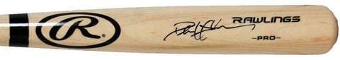 Deion Sanders Autographed Blonde Rawlings Pro Baseball Bat-Beckett W Hologram