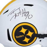 T.J. Watt Steelers Signed Riddell Lunar Eclipse Alternate Speed Authentic Helmet