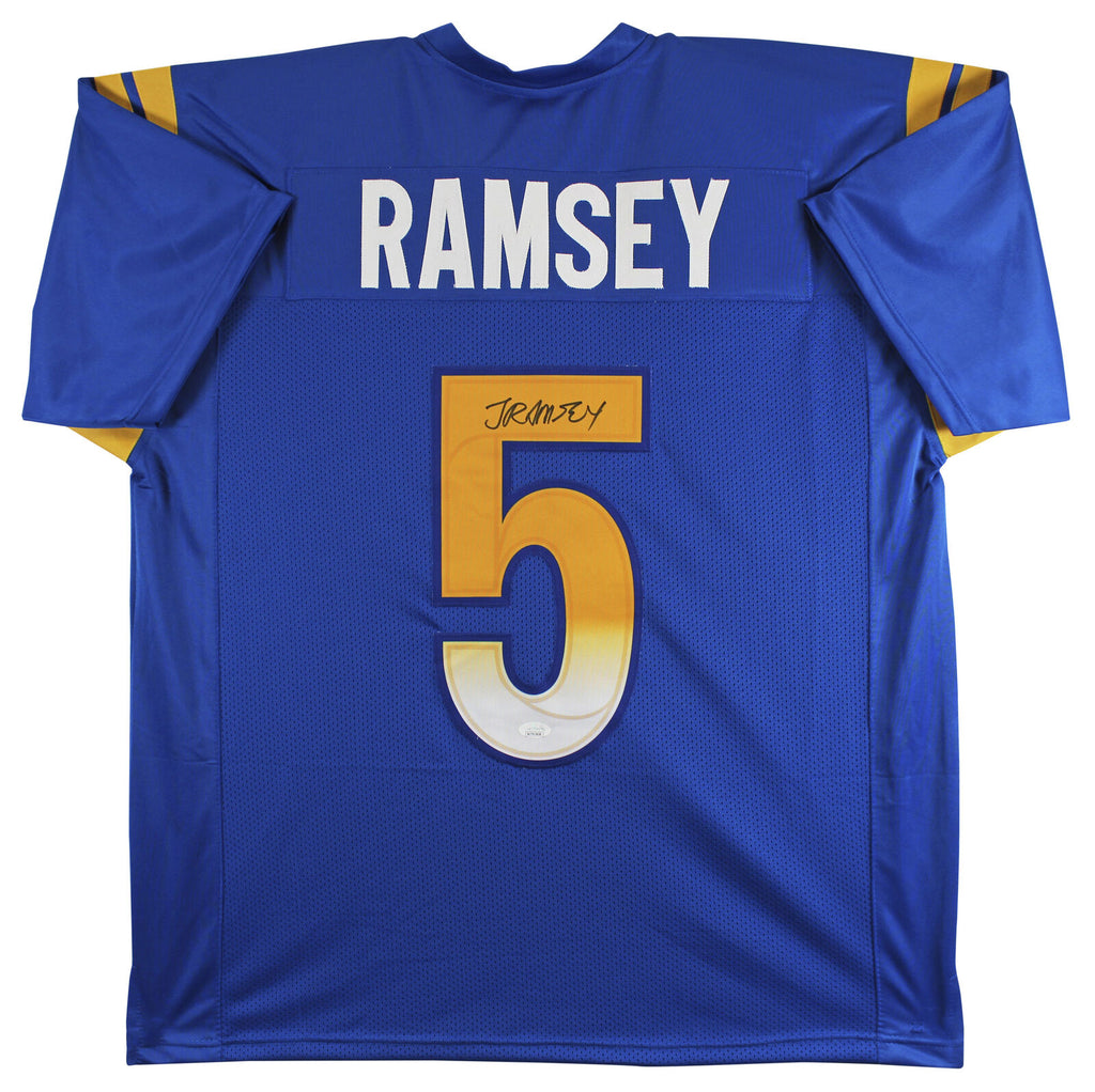 Jalen Ramsey Authentic Signed Blue Pro Style Jersey Autographed