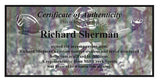 RICHARD SHERMAN AUTOGRAPHED 8X10 PHOTO SEATTLE SEAHAWKS RS HOLO STOCK #89539