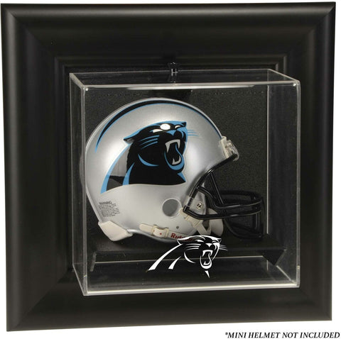 Panthers Wall- Mini Helmet Display Case - Fanatics