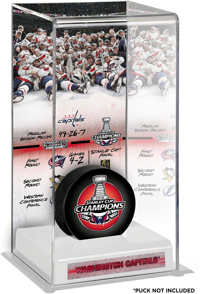 Mikko Rantanen Colorado Avalanche 2022 Stanley Cup Champions Logo Deluxe  Tall Hockey Puck Case