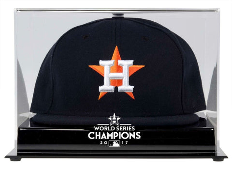Astros 2017 World Series Champs Acrylic Logo Cap Display Case