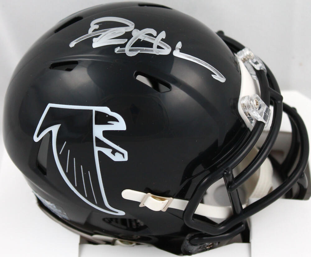 Michael Vick Signed Atlanta Falcons 90-92 Throwback Mini Helmet