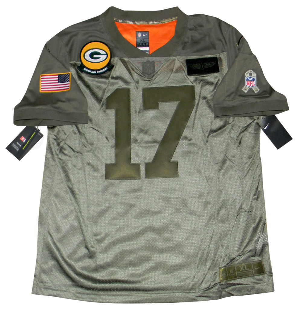 DAVANTE ADAMS SIGNED GREEN BAY PACKERS SALUTE TO SERVICE NIKE LIMITED –  Super Sports Center