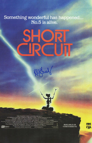 Ally Sheedy Signed Short Circuit 11x17 Movie Poster - (SCHWARTZ SPORTS COA)