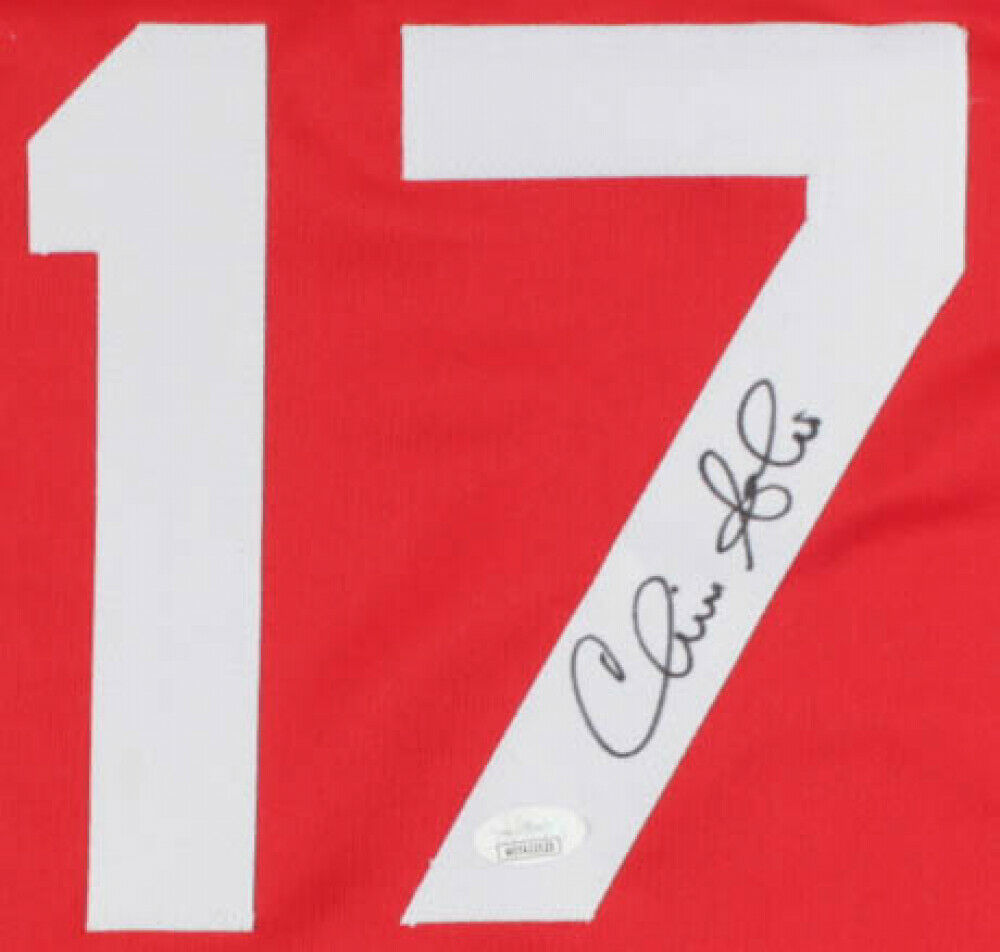 Chris Sabo Signed Cincinnati Grey Baseball Jersey (JSA)