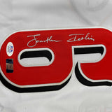 Autographed/Signed Jonathan India Cincinnati White Baseball Jersey JSA COA