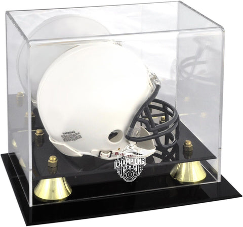 Georgia Bulldogs 2022 CFB Playoff Champions Classic Mini Helmet Display Case