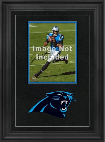 Carolina Panthers Deluxe 8x10 Vertical Photo Frame w/Team Logo