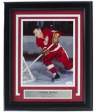 Gordie Howe Signed Framed Detroit Red Wings 8x10 NHL Photo JSA