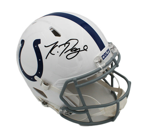 Kwity Paye Signed Indianapolis Colts Speed Authentic NFL Helmet