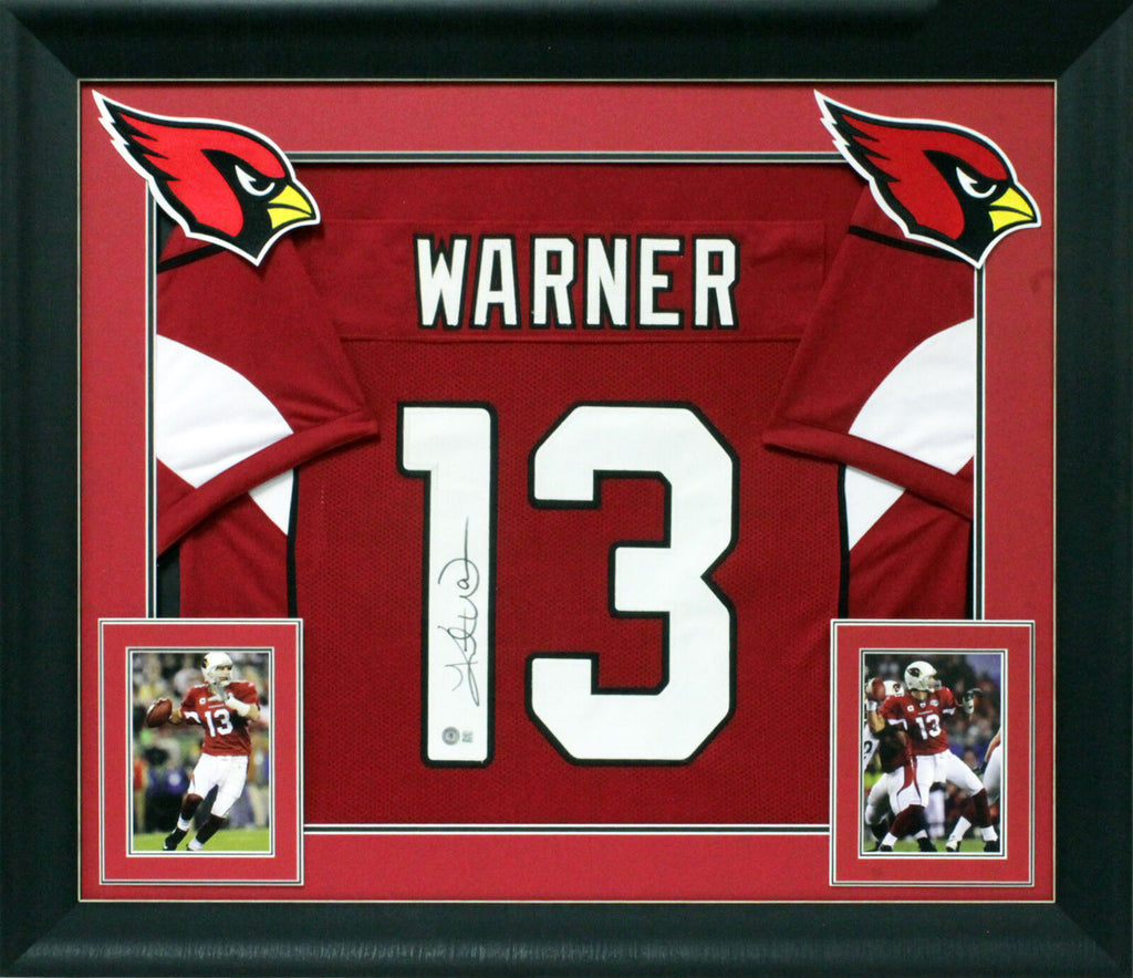 Kurt Warner Authentic Signed Red Pro Style Framed Jersey BAS Witnessed –  Super Sports Center