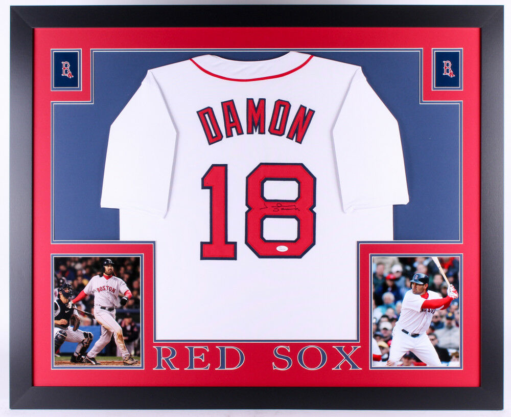 Johnny Damon Signed Red Sox