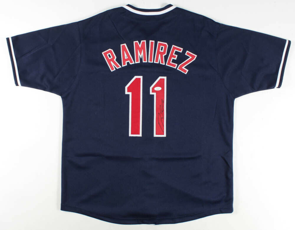 Jose Ramirez Signed Cleveland Indians Jersey (JSA COA) 2xAll Star 3rd –  Super Sports Center