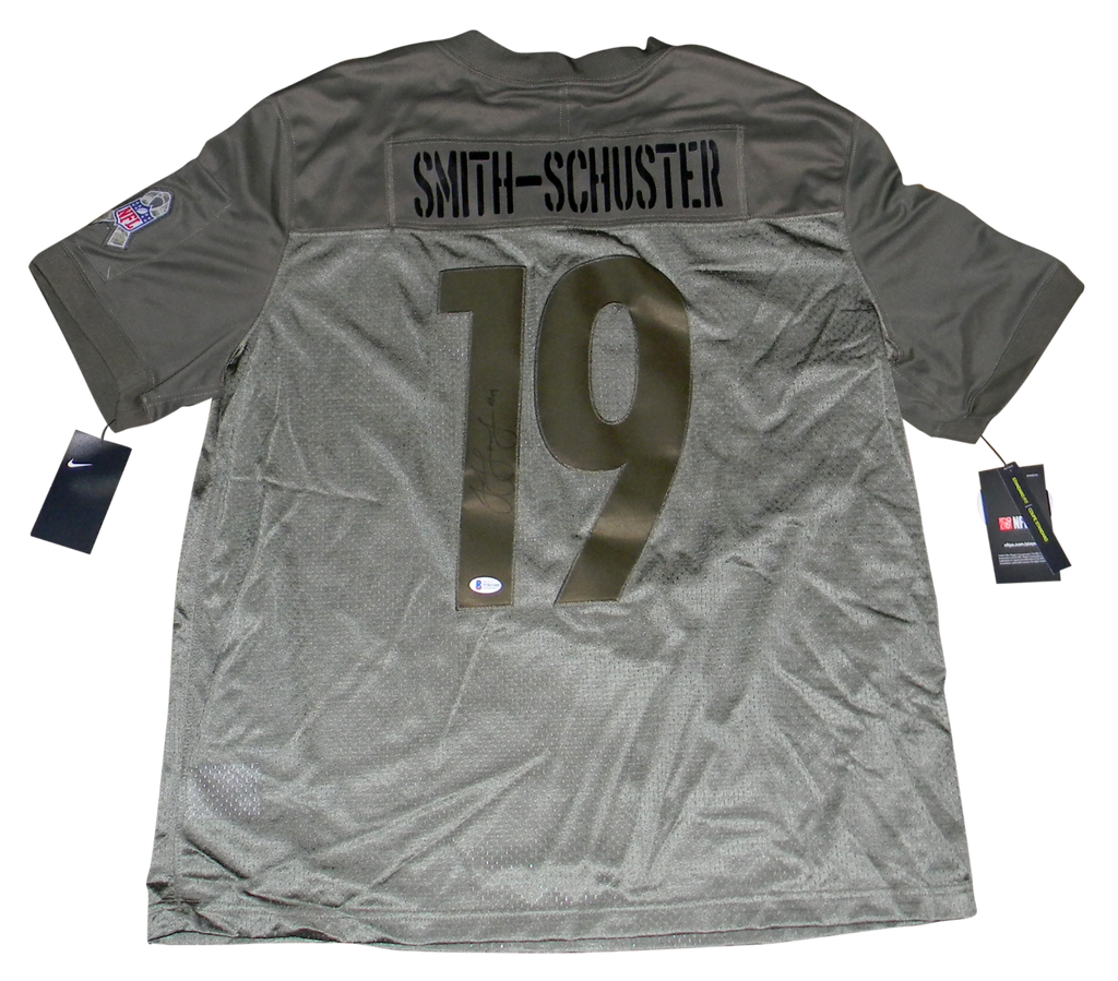 JUJU SMITH-SCHUSTER SIGNED PITTSBURGH STEELERS #19 SALUTE TO SERVICE N –  Super Sports Center